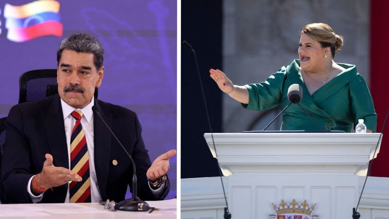Maduro arremete contra la gobernadora de Puerto Rico por su respaldo a la presencia militar de EE.UU. en el Caribe