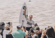 La zumaiarra Janire Janire González-Etxabarri, campeona del mundo de surf en El Salvador