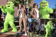 Kathy Hochul hides cost of cell phone ban mascot 'Frankie Focus' -