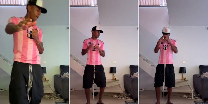El baile de TikTok de Lamine Yamal con la camiseta de Messi que causó furor en la previa de la gala del Balón de Oro