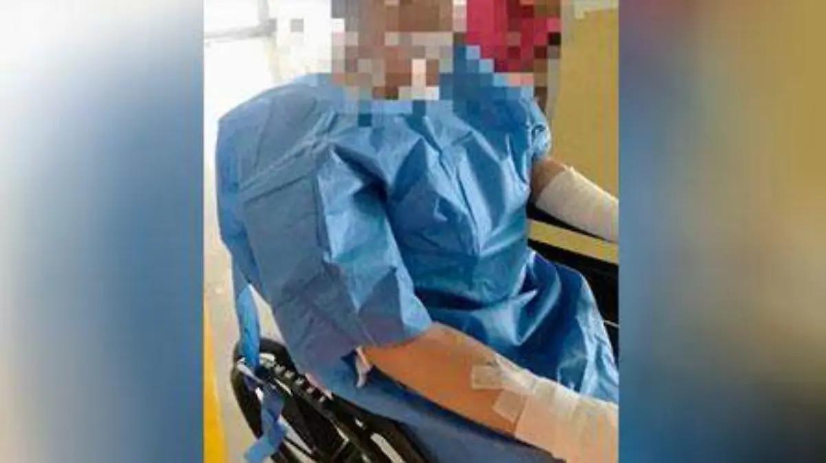 Explosión por fuga de gas deja a un hombre con graves quemaduras en Terrenate