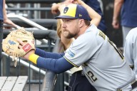 Deadspin | 1B Rhys Hoskins (thumb) returns to first-place Brewers