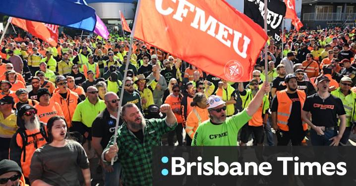 Qld CFMEU labels David Crisafulli’s vow to rid state of union ‘offensive and dangerous’