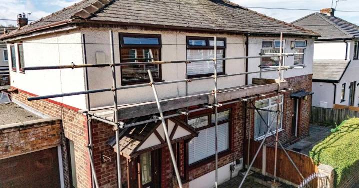 'Our house is covered in scaffolding and we have no idea why'
