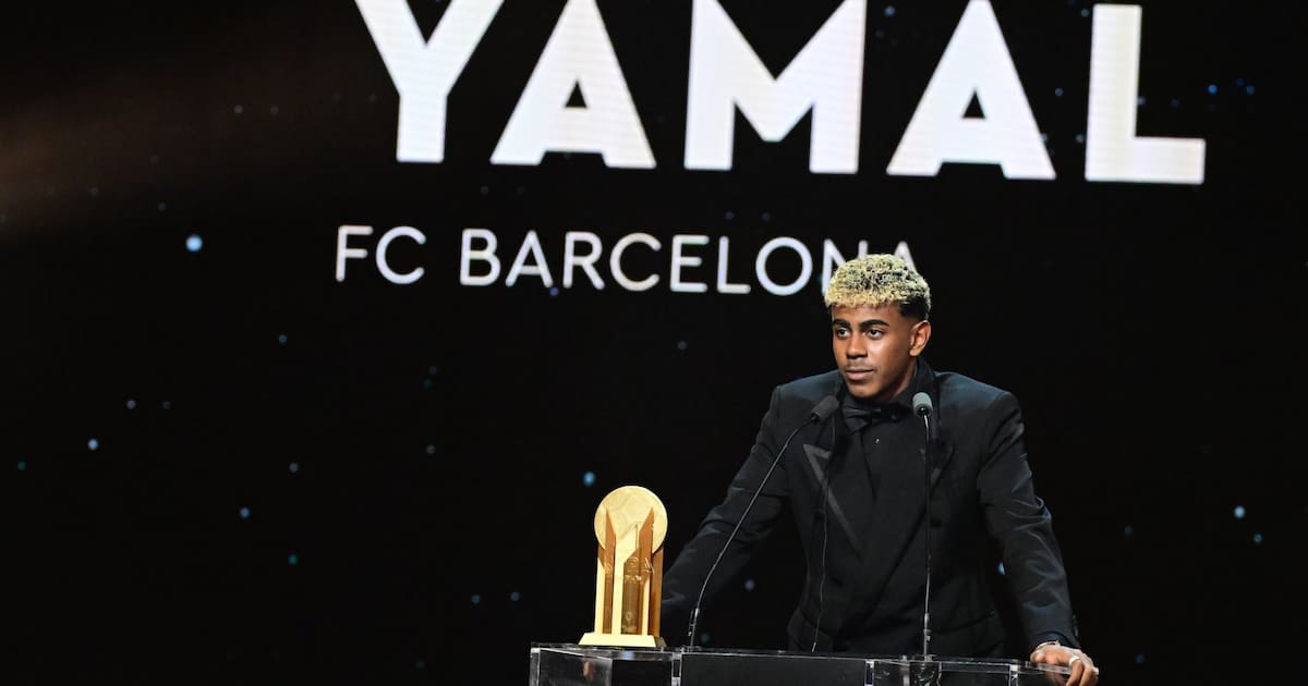 Lamine Yamal gana el Balón de Oro  Kopa a sus 18 años