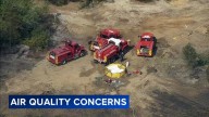 New Jersey wildfire causing air quality concerns in Franklin Township, Gloucester County