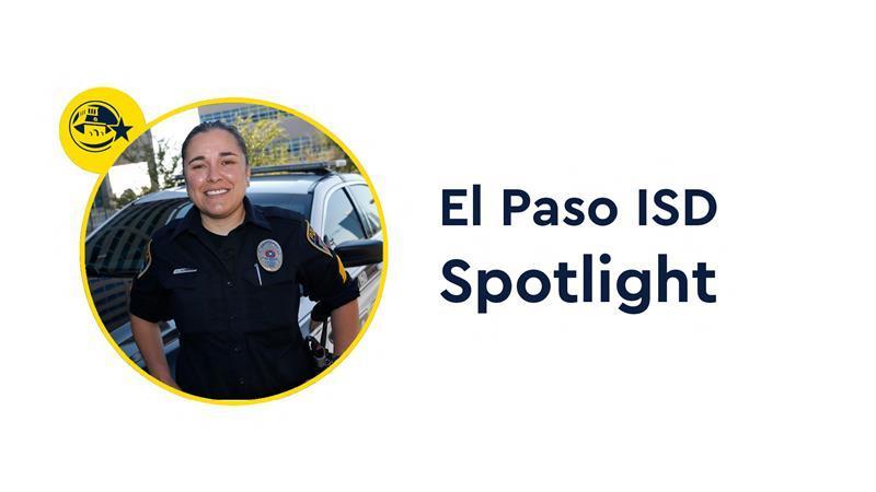 Primera Teniente inspira a estudiantes y oficiales en EPISD