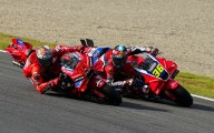 Pecco Bagnaia derrota a Marc en la pista de Motegi en MotoGP