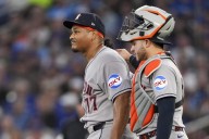 Astros’ Luis Garcia exits his second start since Tommy John surgery with elbow discomfort