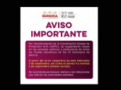 Emite Gobierno del Estado de Sonora medidas preventivas para el sector educativo ante pronóstico de lluvias: SEC