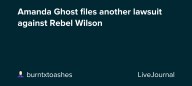 Amanda Ghost files another lawsuit against Rebel Wilson: ohnotheydidnt