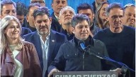 Axek Kicillof festejó el triunfo: "Las urnas le dijeron a Milei que tiene que rectificar el rumbo"
