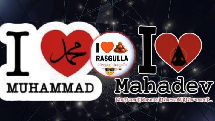 I Love Muhammad sparks a battle of loves, Ram, Mahadev and rasgulla too