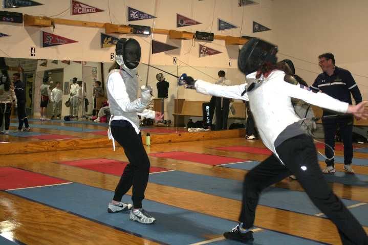 Cleveland Fencing Academy students making all the right moves