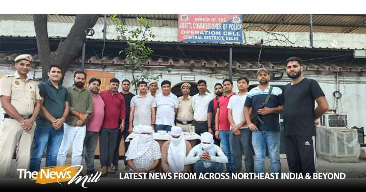 Delhi police arrests 3 robbers, recovers 200 gm gold, over 2 lakh cash
