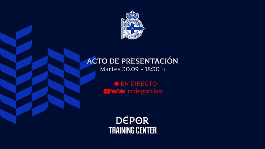 EN DIRECTO | Presentación del proyecto para la reforma de la Ciudad Deportiva del RC Deportivo