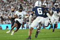No. 3 Penn State falls to No. 6 Oregon in double overtime