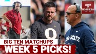 WEEK 5 CFB PICKS: Penn State vs Oregon | Ohio State vs Washington 