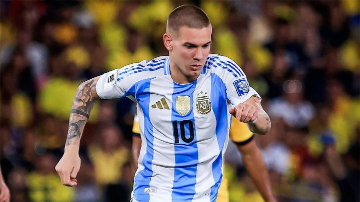 Mastantuono, el heredero de la 10 de Messi en la Selección Argentina