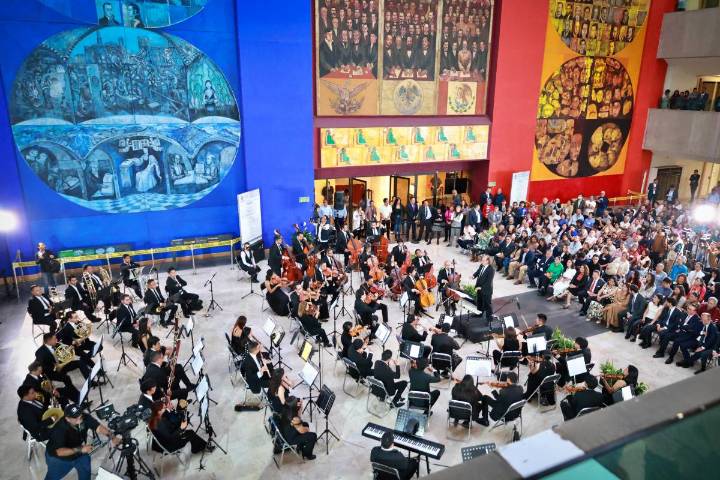 La OSEH lleva la música y cultura hidalguense al Congreso de la Unión