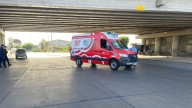 Murió el hombre que se arrojó de un puente de Ruta 40