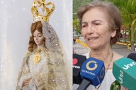 Vestido que usará la Virgen del Valle en la Bajada fue donado por una devota de Maturín