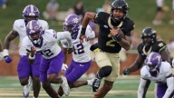 Claiborne runs wild as Wake Forest beats Western Carolina, 42