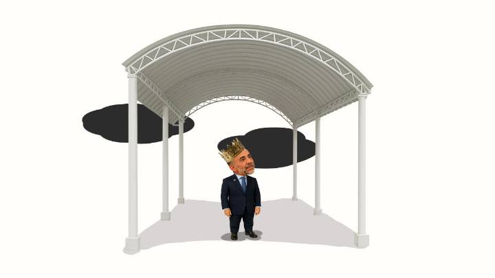 El arco techo y el rey chiquito
