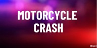 Motorcyclist injured after hitting deer