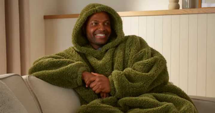 Dunelm shoppers snap up 'soft and cuddly' blanket hoodie for just 72p