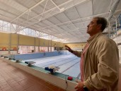 Piden una solución al cierre de la piscina de Juan de Toledo