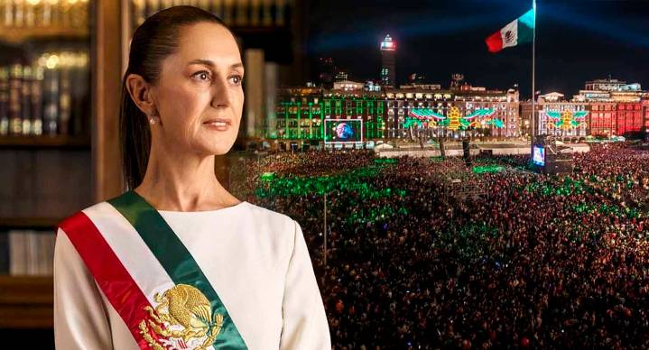 México se prepara para el grito de independencia de Claudia Sheinbaum, primera presidenta del país
