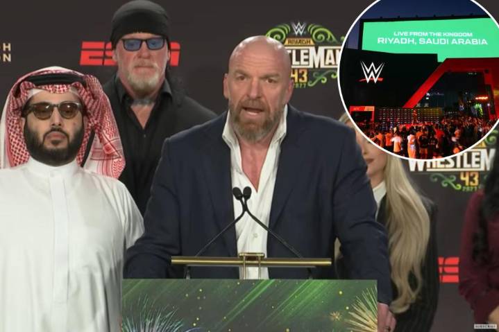Wrestlemania 43 is headed to Saudia Arabia in a WWE first