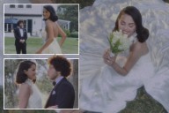 Selena Gomez stuns in backless wedding dress as she kisses husband Benny Blanco after marrying at A