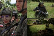 Thousands in Poland seek military training over fears of Russia attack