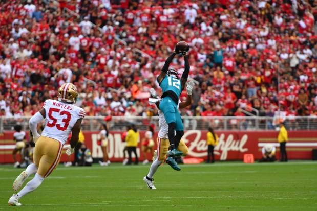 49ers can’t generate pressure or turnovers in first game of no-Bosa era