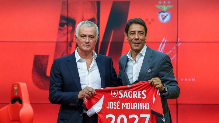 José Mourinho vuelve al Benfica 25 años después: "Es un honor inmenso"
