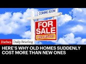 Why Old Homes Are Suddenly More Expensive Than New Homes