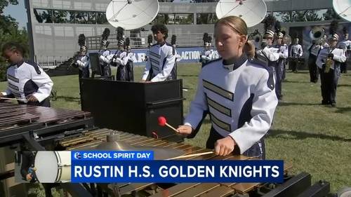 Rustin High School Golden Knights blend music and art with Van Gogh