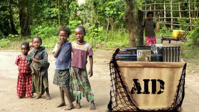 Humanitarian Organization Drops Crates Of Prosperity Gospel Books Into Ethiopia