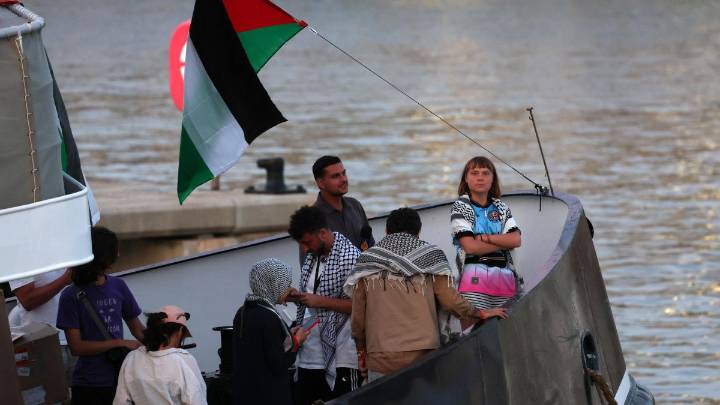 España envía un buque con cañones israelíes para asistir a la Flotilla de Greta