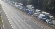 M1 closed in both directions after serious collision as emergency services rush to scene