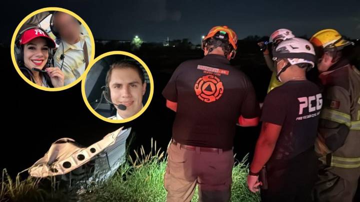 Muere Débora Estrella: ¿quién era Bryan Ballesteros, el piloto que falleció junto a la conductora?