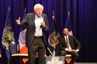 Mamdani And Supporters Feel The Bern in Brooklyn