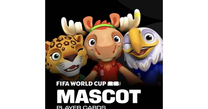 FIFA revela las mascotas del Mundial 2026: alce, jaguar y águila simbolizan a los países anfitriones