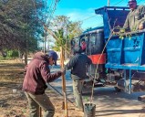 La Municipalidad comenzó la plantación de más de 2300 árboles en el barrio Juan Díaz de Solís