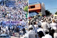 '¡Queremos paz!', gritan ciudadanos en marcha de Culiacán