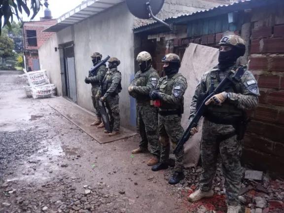 Allanamientos en la chacra 181 dejó dos detenidos implicados en varios robos