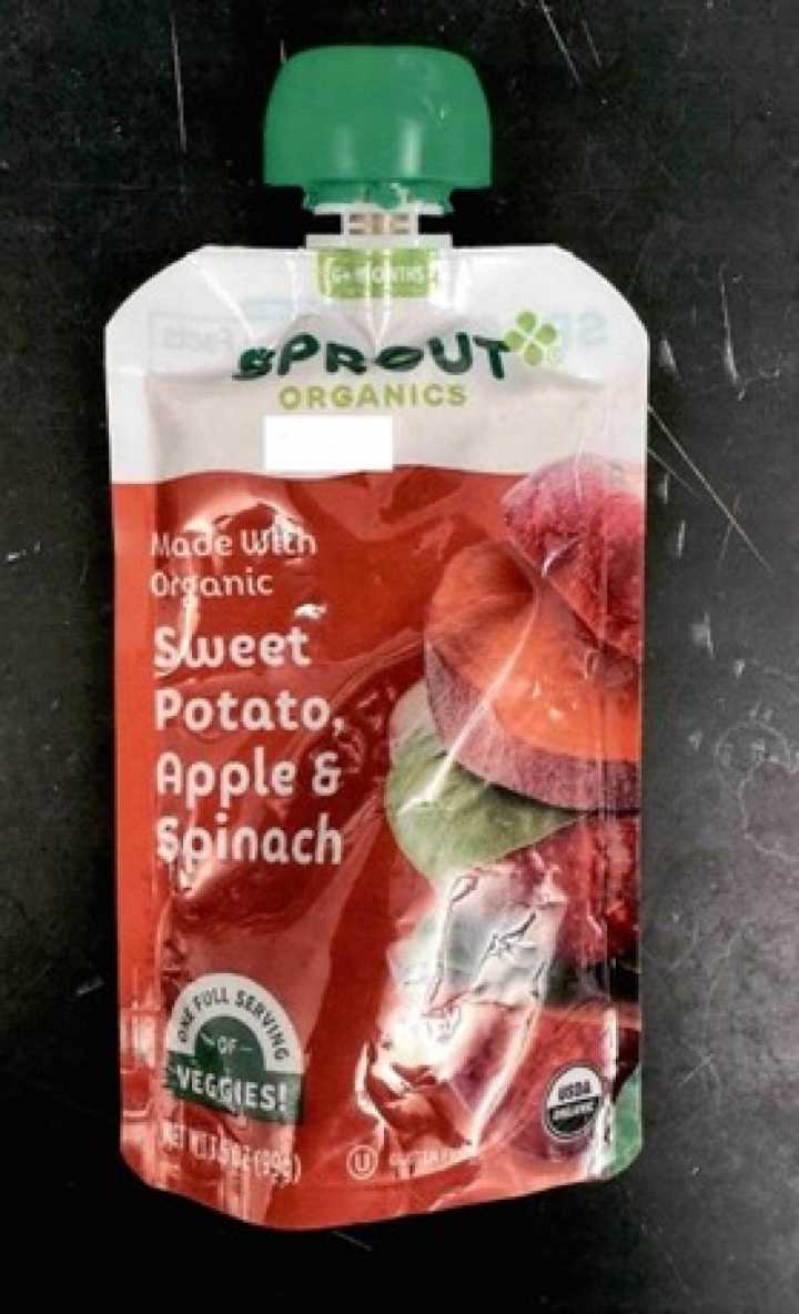 Sprout Organics baby food pouches sold at Walgreens recalled over potential lead contamination