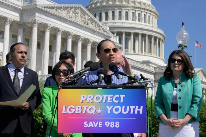 Bipartisan bill seeks to reinstate national suicide hotline for LGBTQ+ youth
